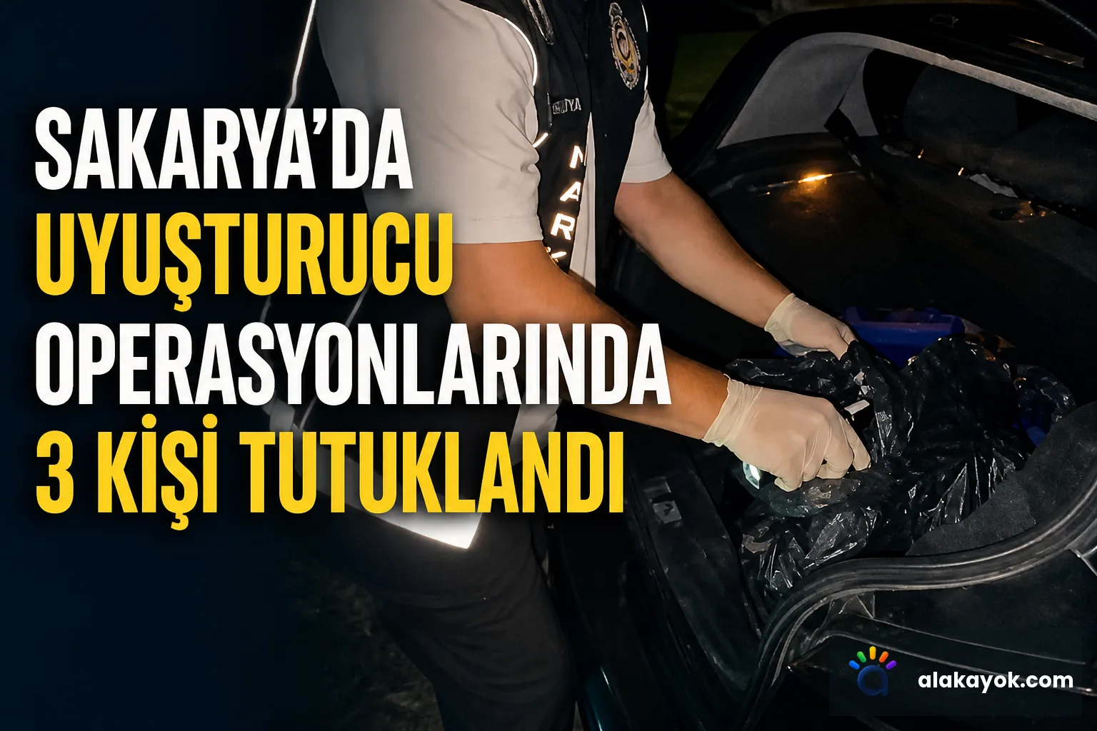 Sakarya'da Uyuşturucu Operasyonlarında 3 Kişi Tutuklandı