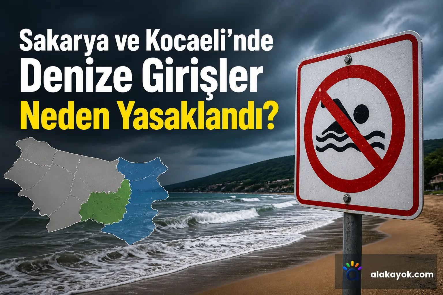 Sakarya ve Kocaeli'nde Denize Girişler Neden Yasaklandı?