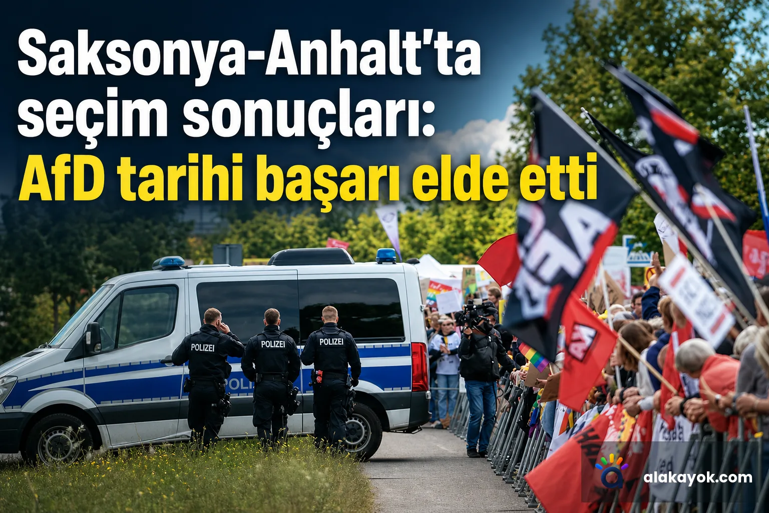 Saksonya-Anhalt'ta seçim sonuçları: AfD tarihi başarı elde etti
