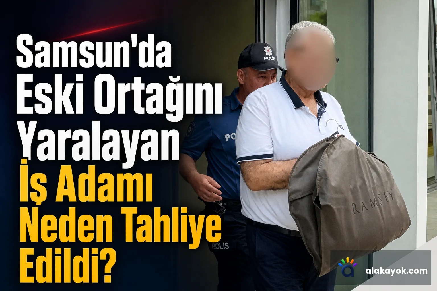 Samsun'da Eski Ortağını Yaralayan İş Adamı Neden Tahliye Edildi?