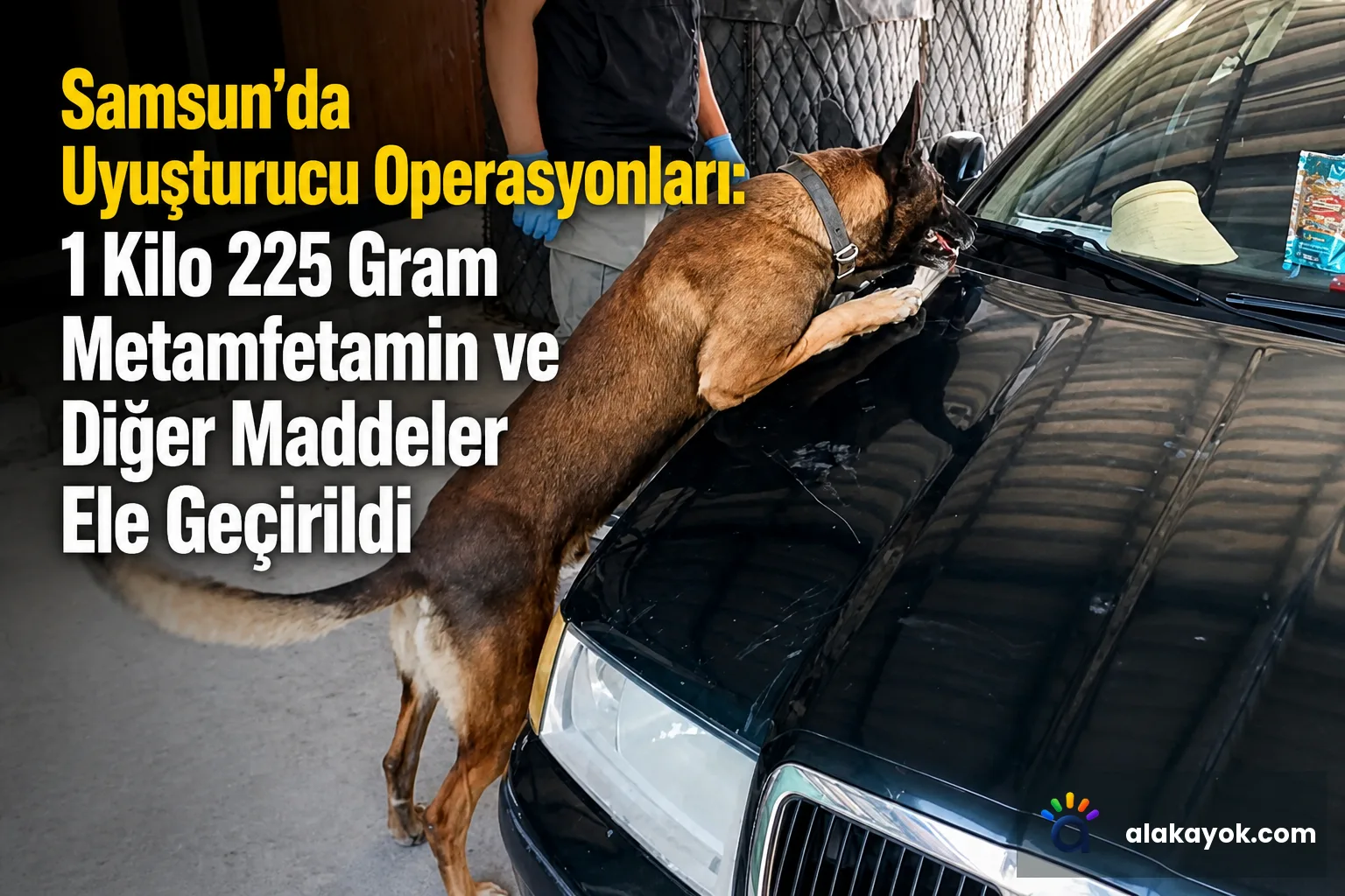 Samsun'da Uyuşturucu Operasyonları: 1 Kilo 225 Gram Metamfetamin ve Diğer Maddeler Ele Geçirildi
