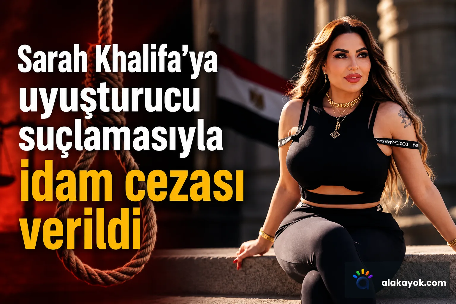 Sarah Khalifa'ya uyuşturucu suçlamasıyla idam cezası verildi