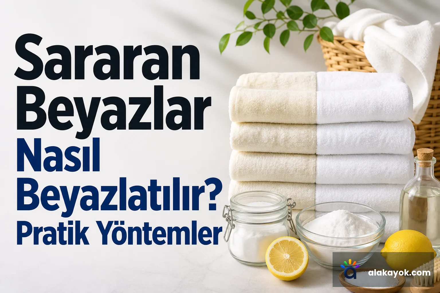Sararan Beyazlar Nasıl Beyazlatılır? Pratik Yöntemler