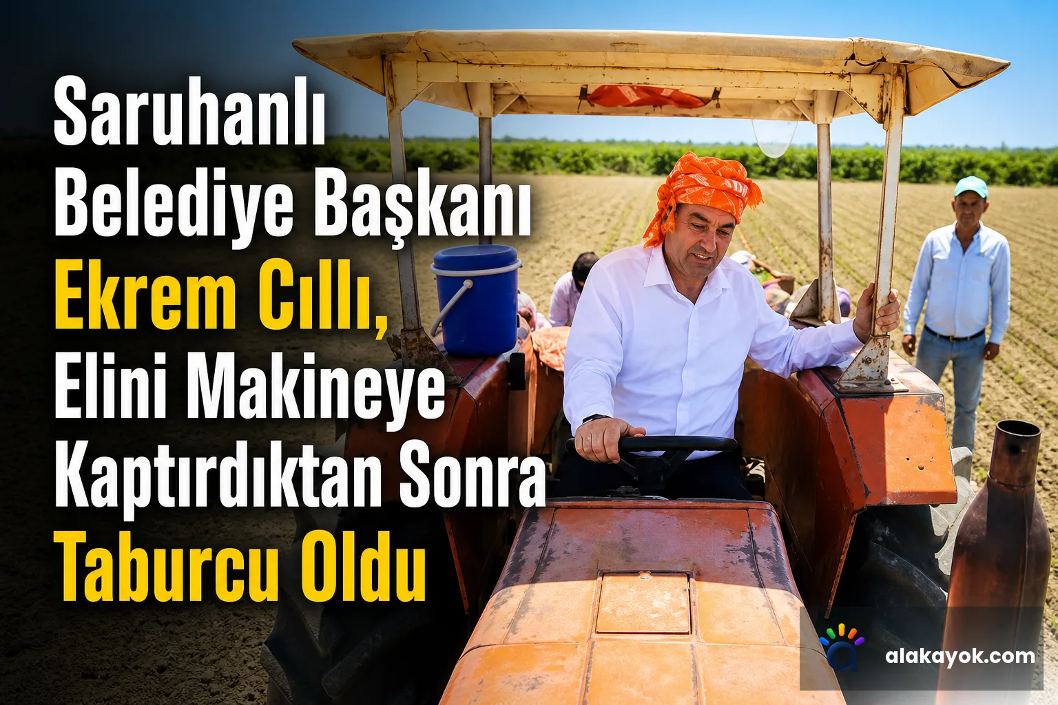 Saruhanlı Belediye Başkanı Ekrem Cıllı, Elini Makineye Kaptırdıktan Sonra Taburcu Oldu