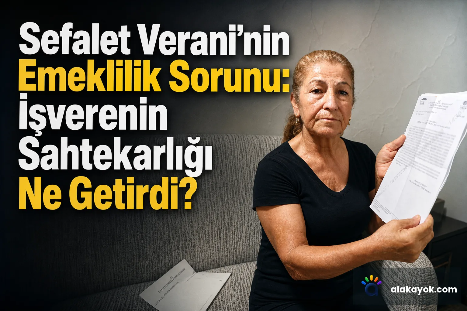 Sefalet Verani'nin Emeklilik Sorunu: İşverenin Sahtekarlığı Ne Getirdi?