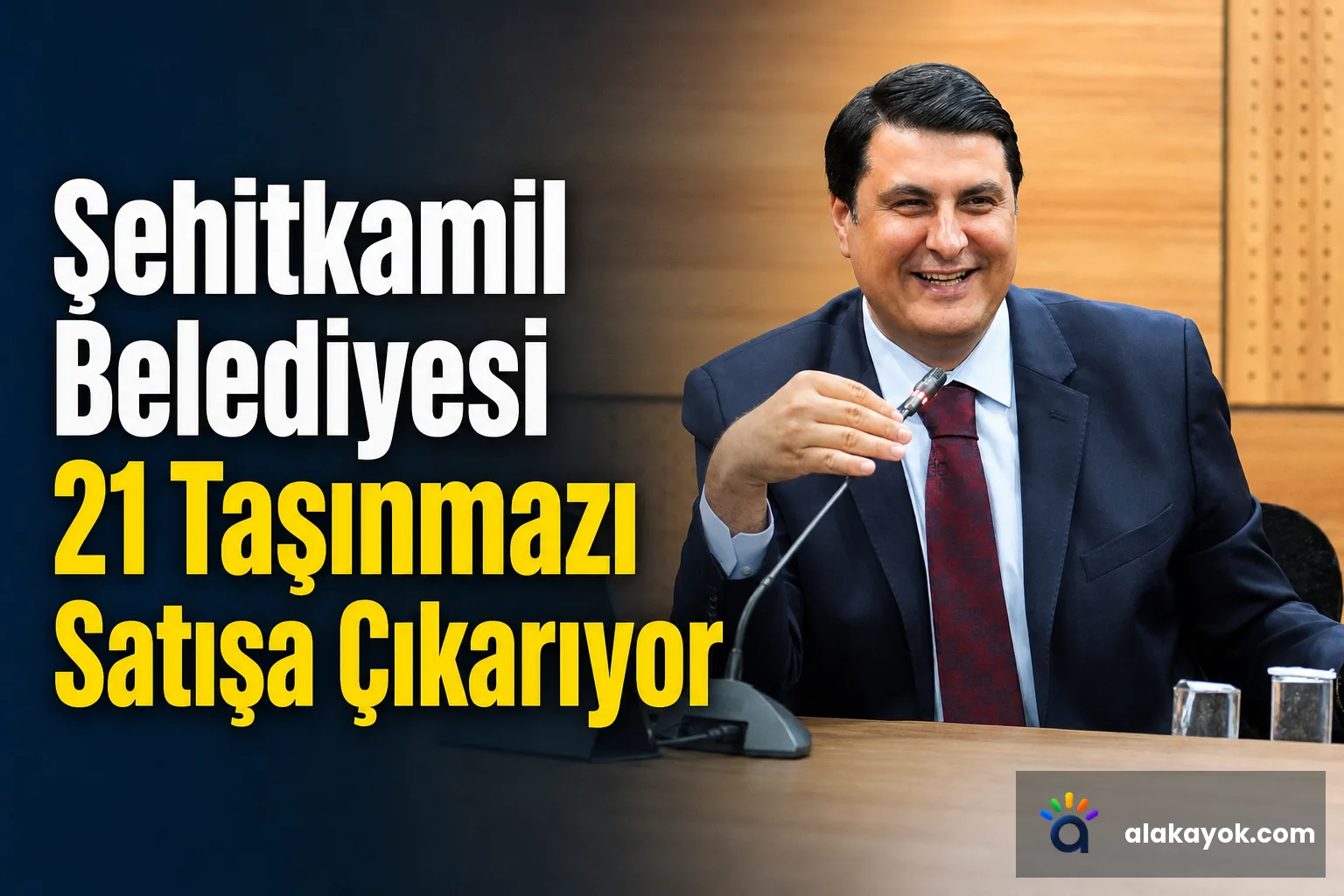 Şehitkamil Belediyesi 21 Taşınmazı Satışa Çıkarıyor