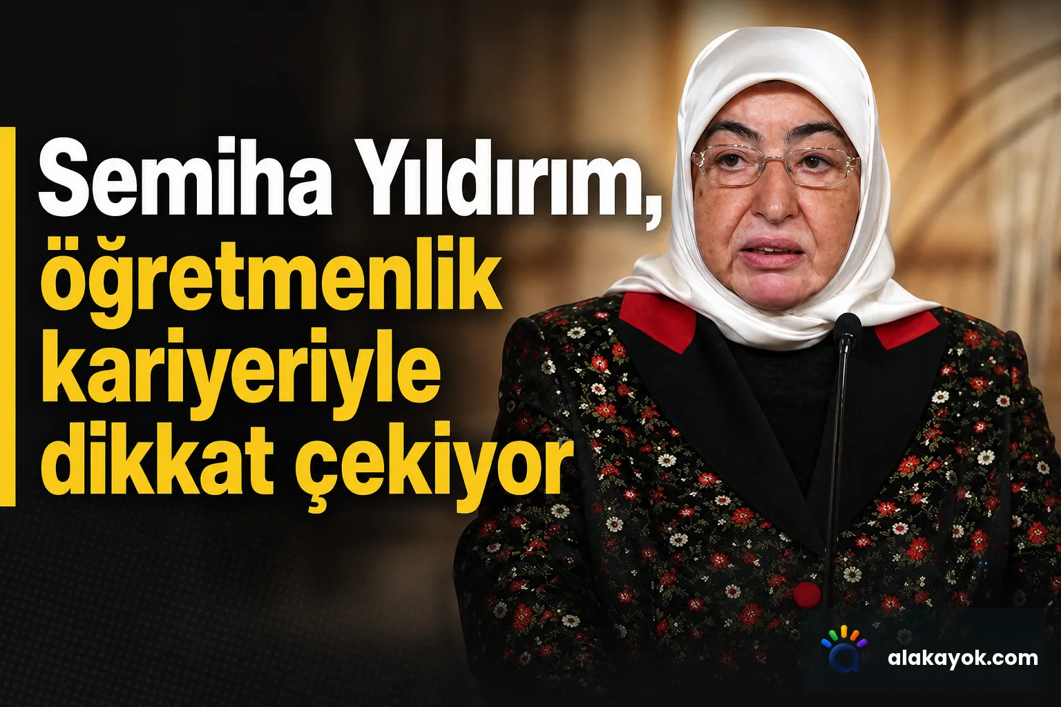 Semiha Yıldırım, öğretmenlik kariyeriyle dikkat çekiyor