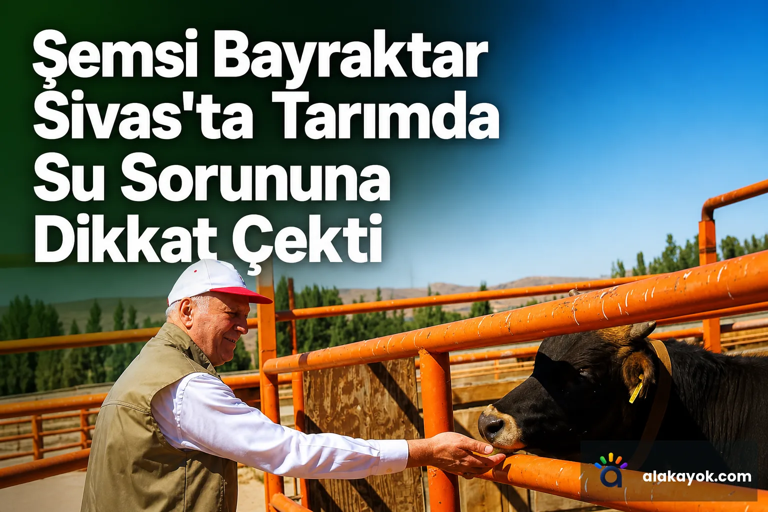 Şemsi Bayraktar Sivas'ta Tarımda Su Sorununa Dikkat Çekti