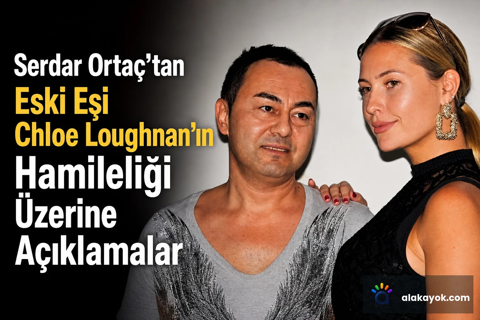Serdar Ortaç'tan Eski Eşi Chloe Loughnan'ın Hamileliği Üzerine Açıklamalar