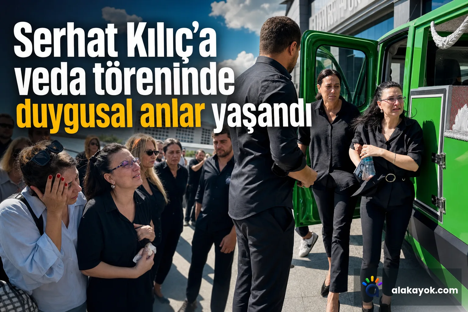 Serhat Kılıç’a veda töreninde duygusal anlar yaşandı
