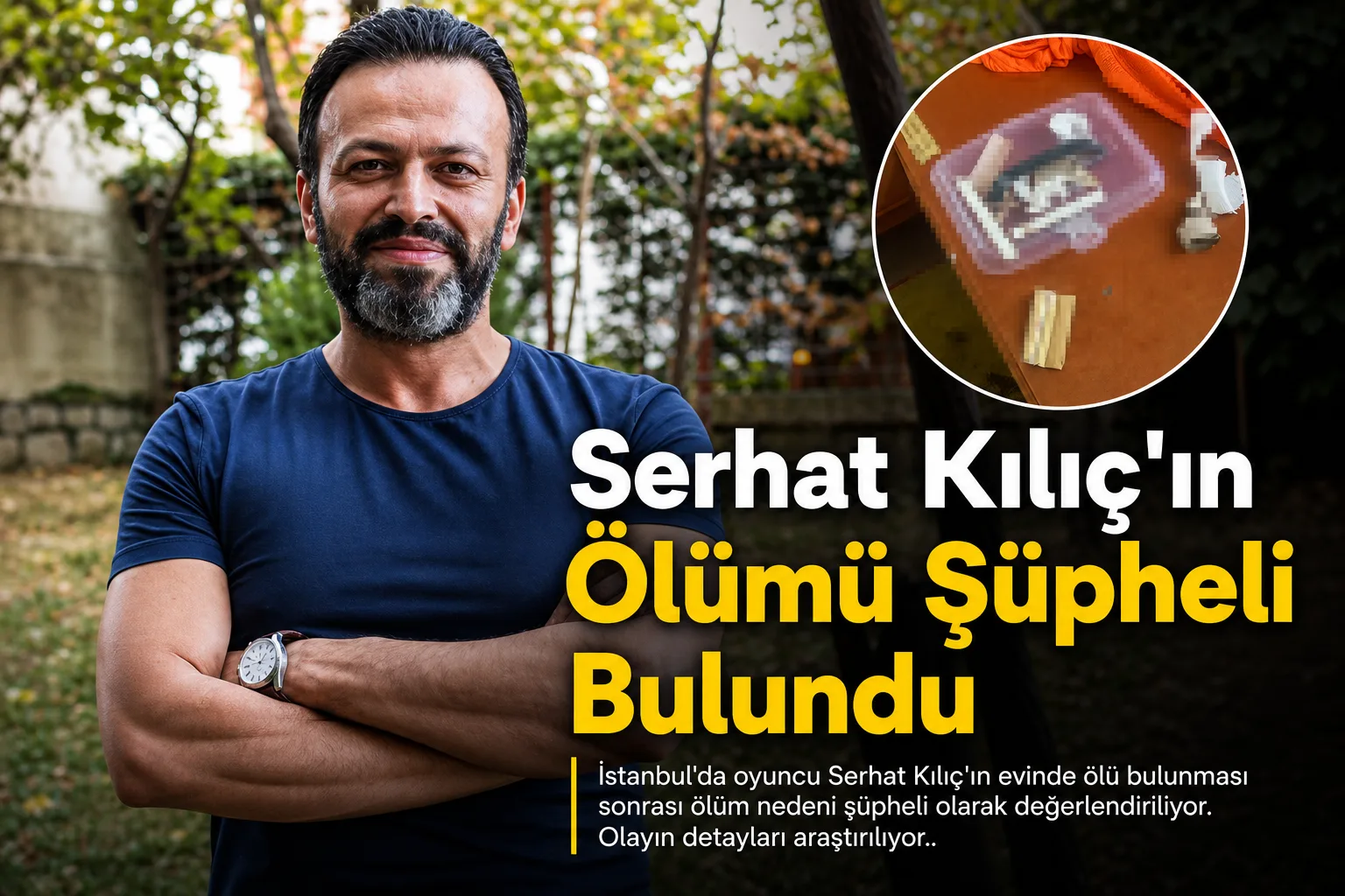 Serhat Kılıç'ın Ölümü Şüpheli Bulundu