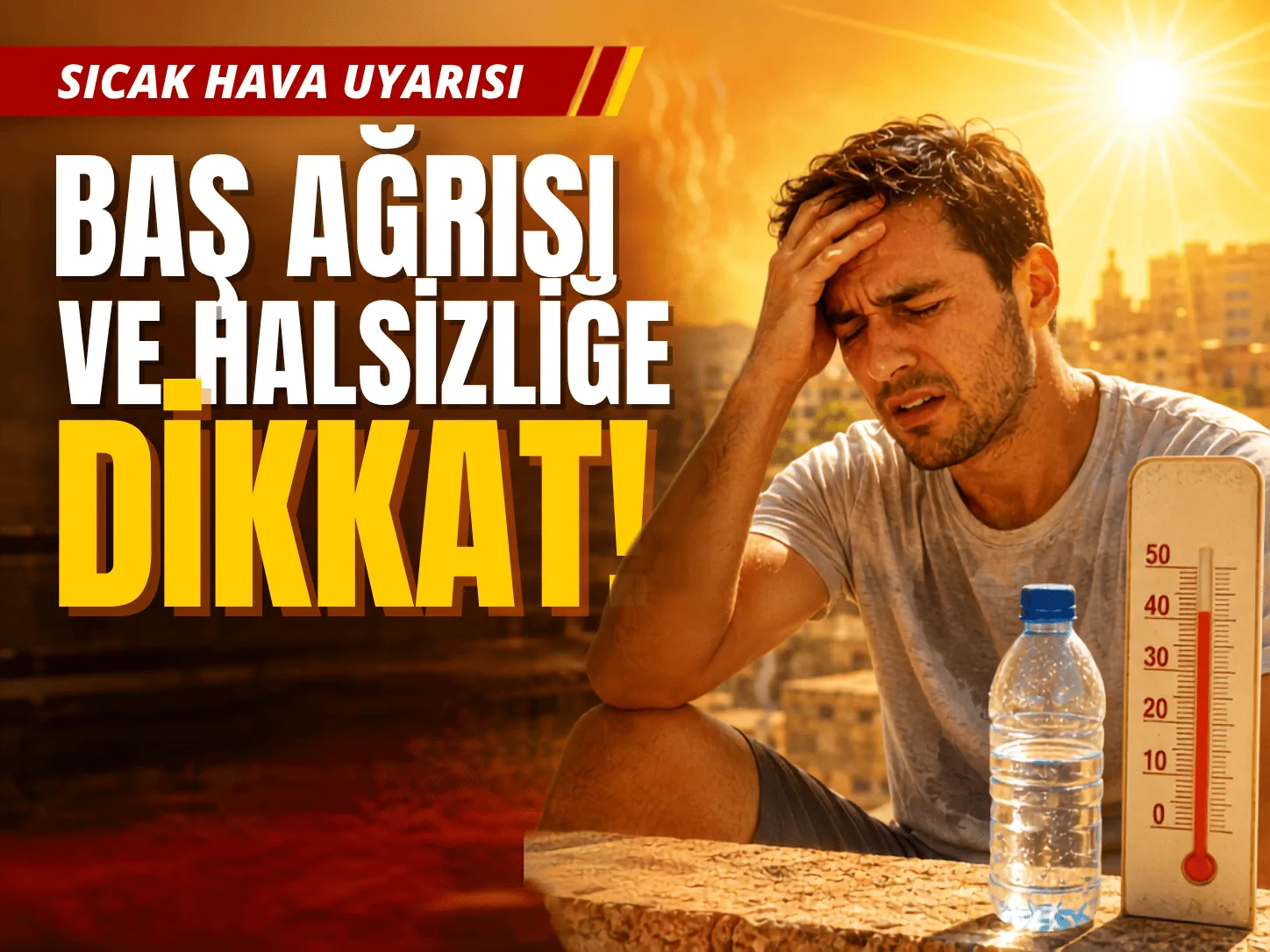 Sıcak Havalarda Dikkat Edilmesi Gereken Belirtiler