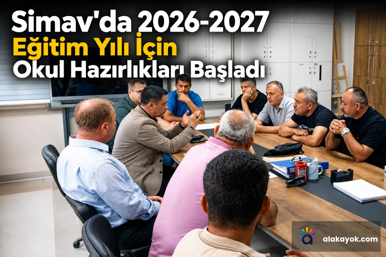 Simav'da 2026-2027 Eğitim Yılı İçin Okul Hazırlıkları Başladı