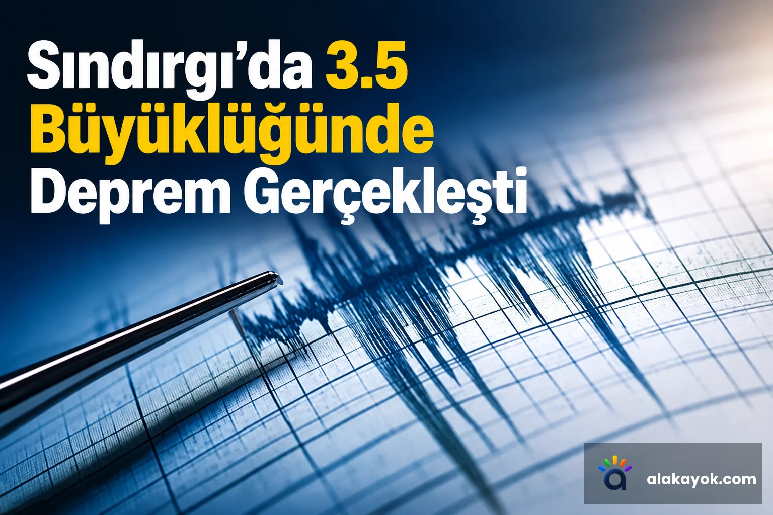 Sındırgı'da 3.5 Büyüklüğünde Deprem Gerçekleşti