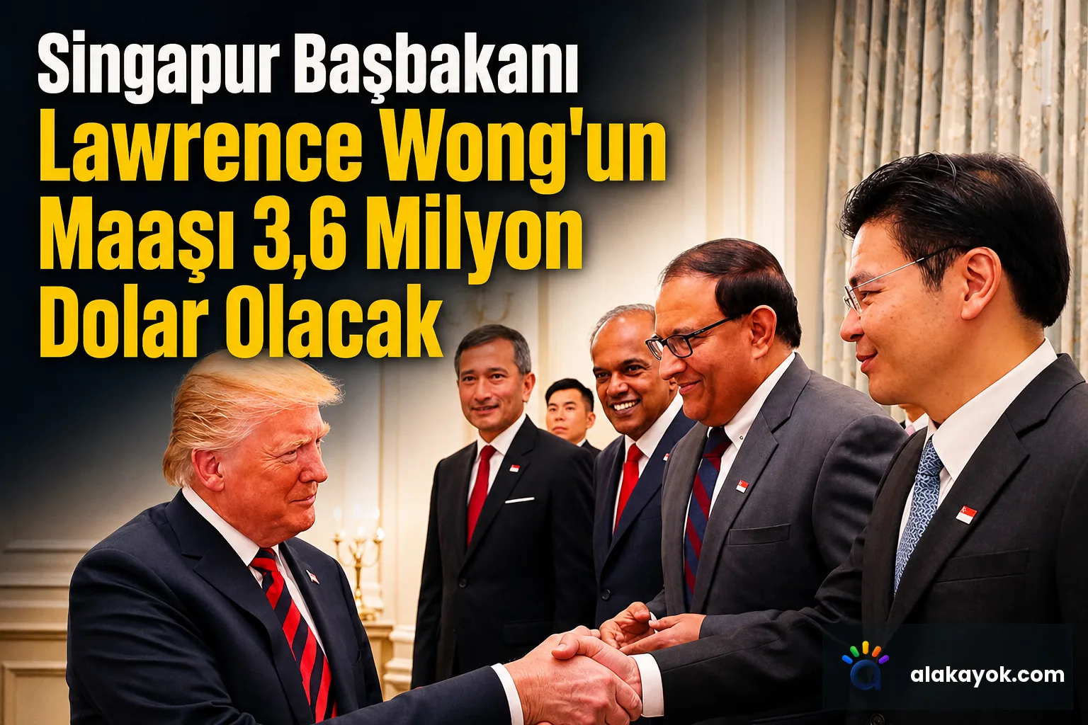 Singapur Başbakanı Lawrence Wong'un Maaşı 3,6 Milyon Dolar Olacak