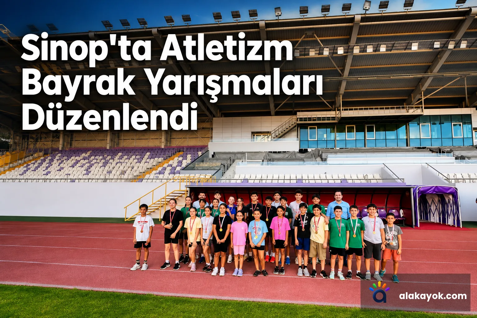 Sinop'ta Atletizm Bayrak Yarışmaları Düzenlendi