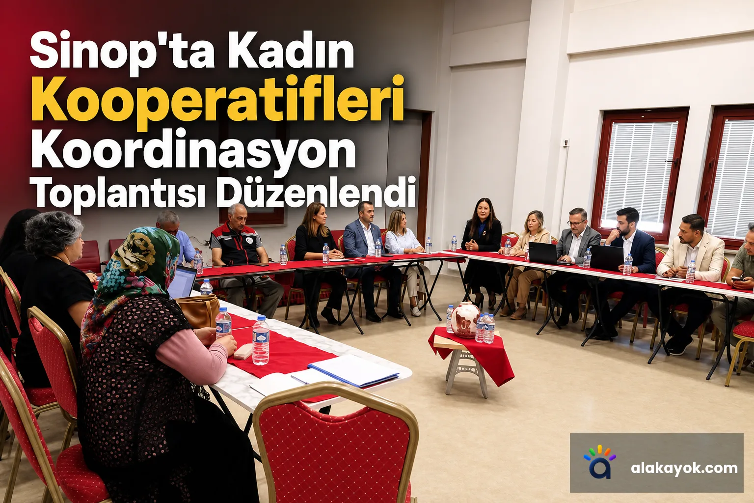 Sinop'ta Kadın Kooperatifleri Koordinasyon Toplantısı Düzenlendi