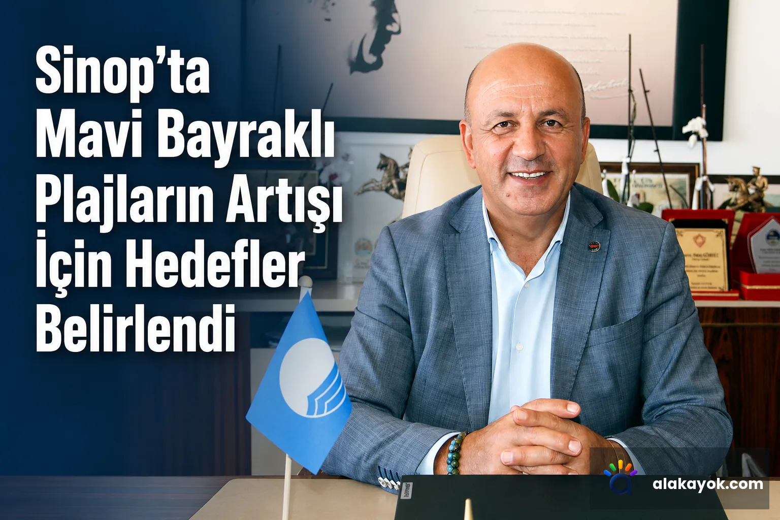 Sinop'ta Mavi Bayraklı Plajların Artışı İçin Hedefler Belirlendi