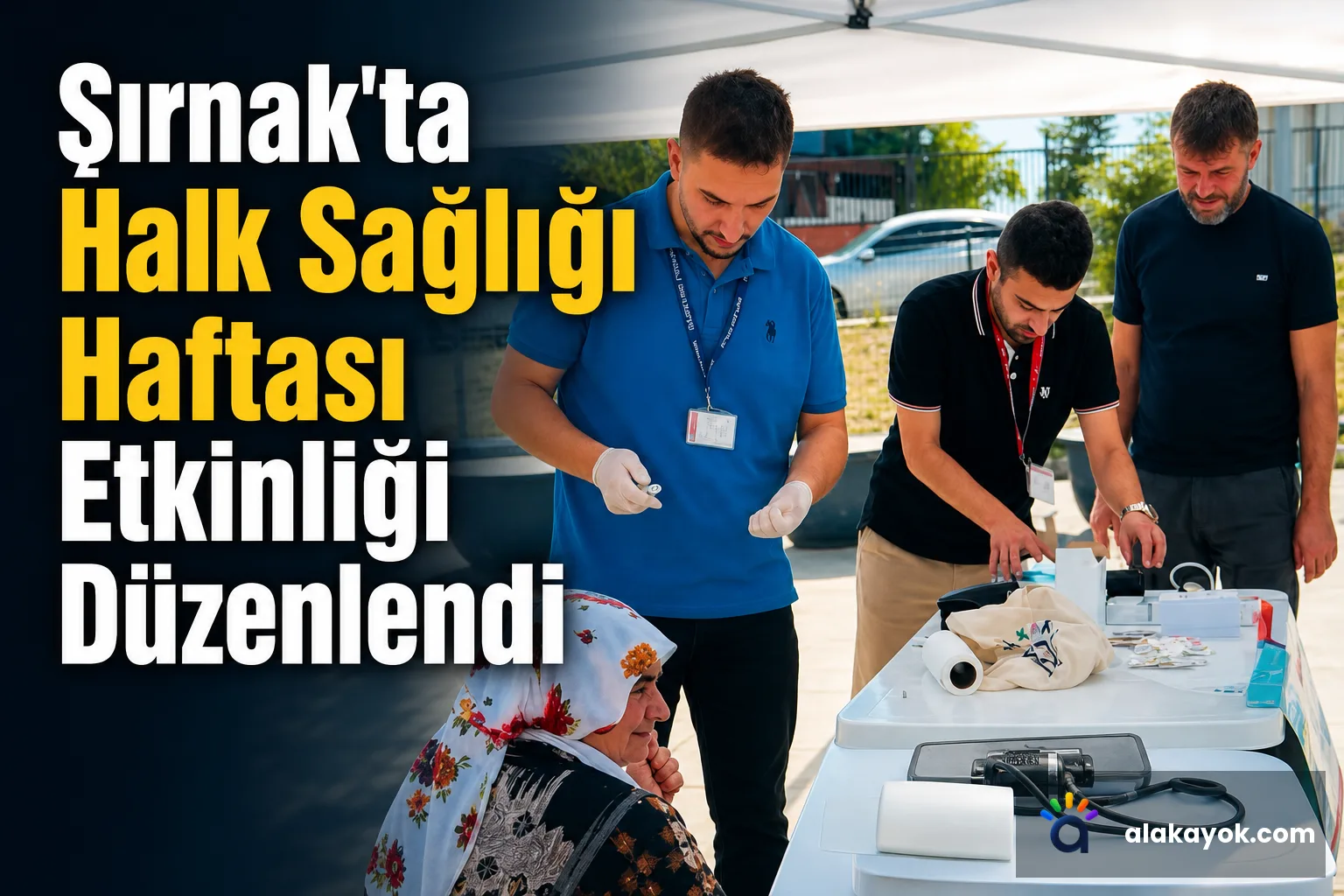 Şırnak'ta Halk Sağlığı Haftası Etkinliği Düzenlendi