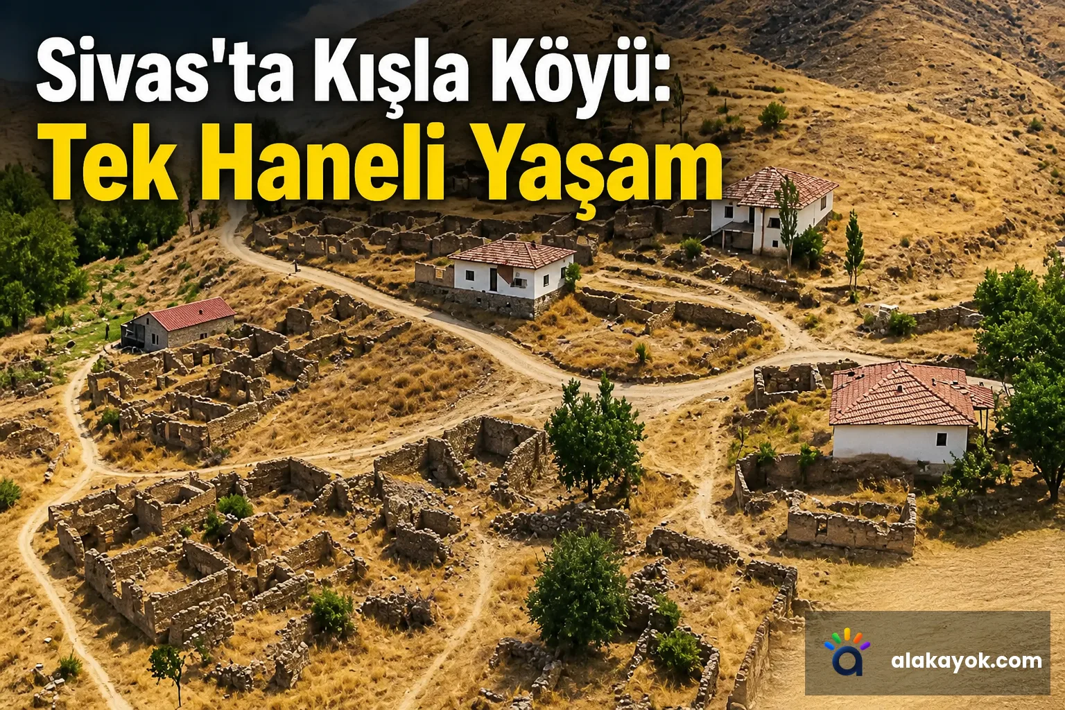 Sivas'ta Kışla Köyü: Tek Haneli Yaşam