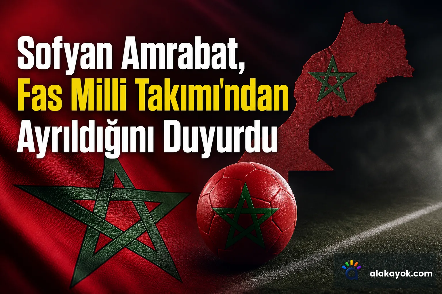 Sofyan Amrabat, Fas Milli Takımı'ndan Ayrıldığını Duyurdu