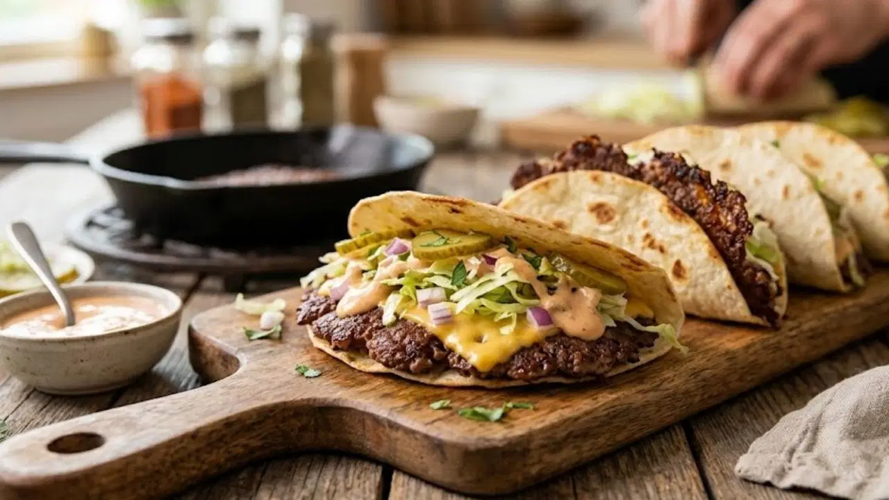 Sokak Lezzetlerinde Yeni Dönem: Smash Burger Taco Tarifi
