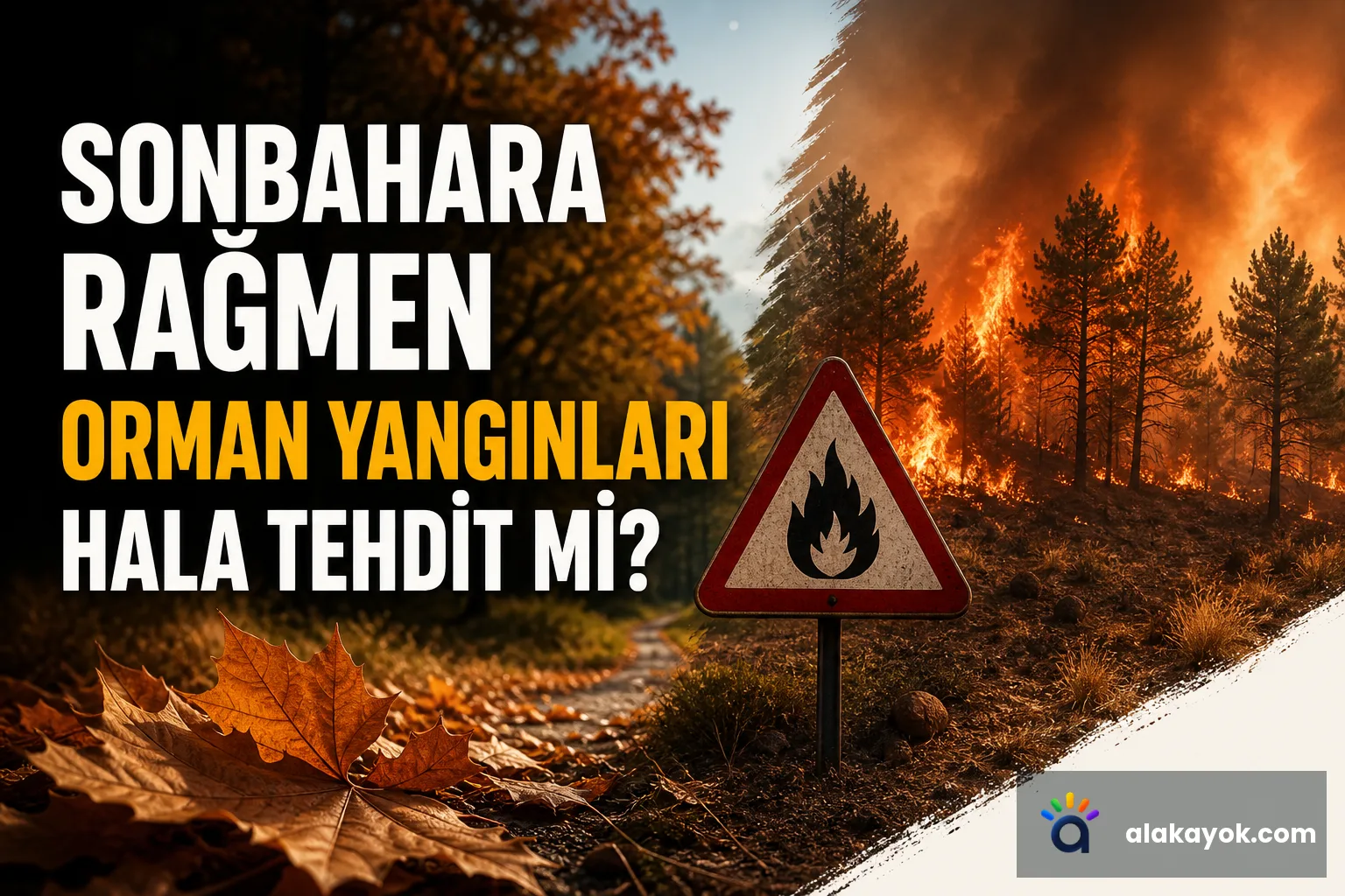 Sonbahara Rağmen Orman Yangınları Hala Tehdit mi?