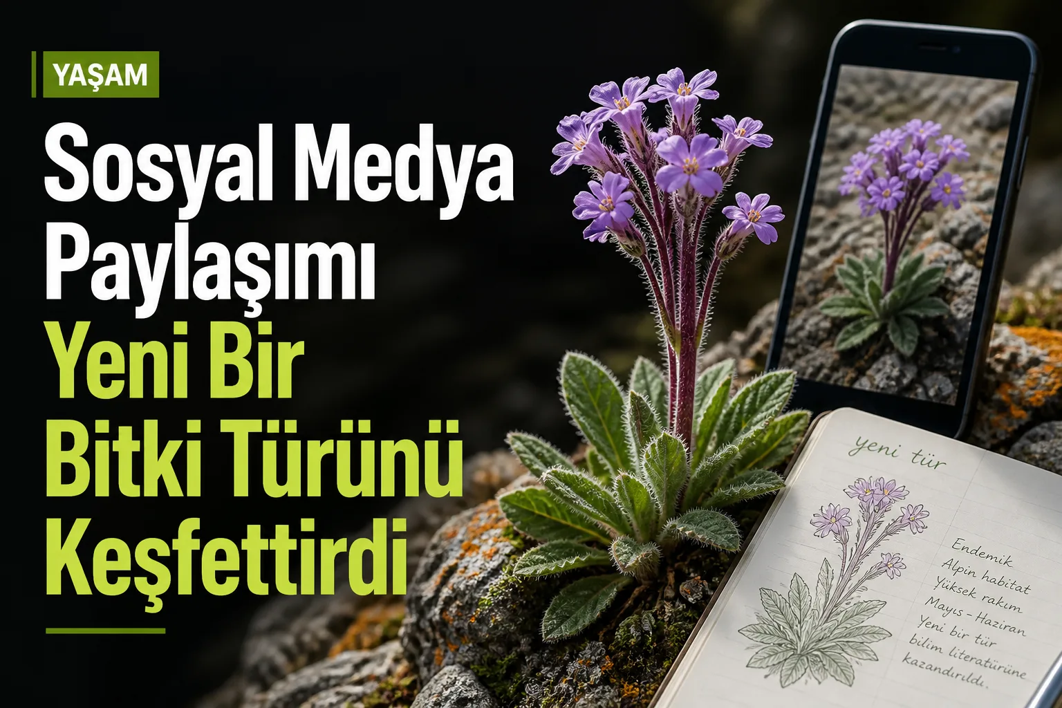 Sosyal Medya Paylaşımı Yeni Bir Bitki Türünü Keşfettirdi