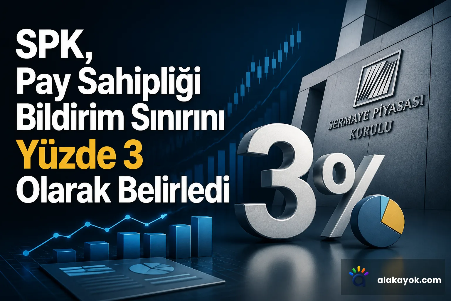 SPK, Pay Sahipliği Bildirim Sınırını Yüzde 3 Olarak Belirledi