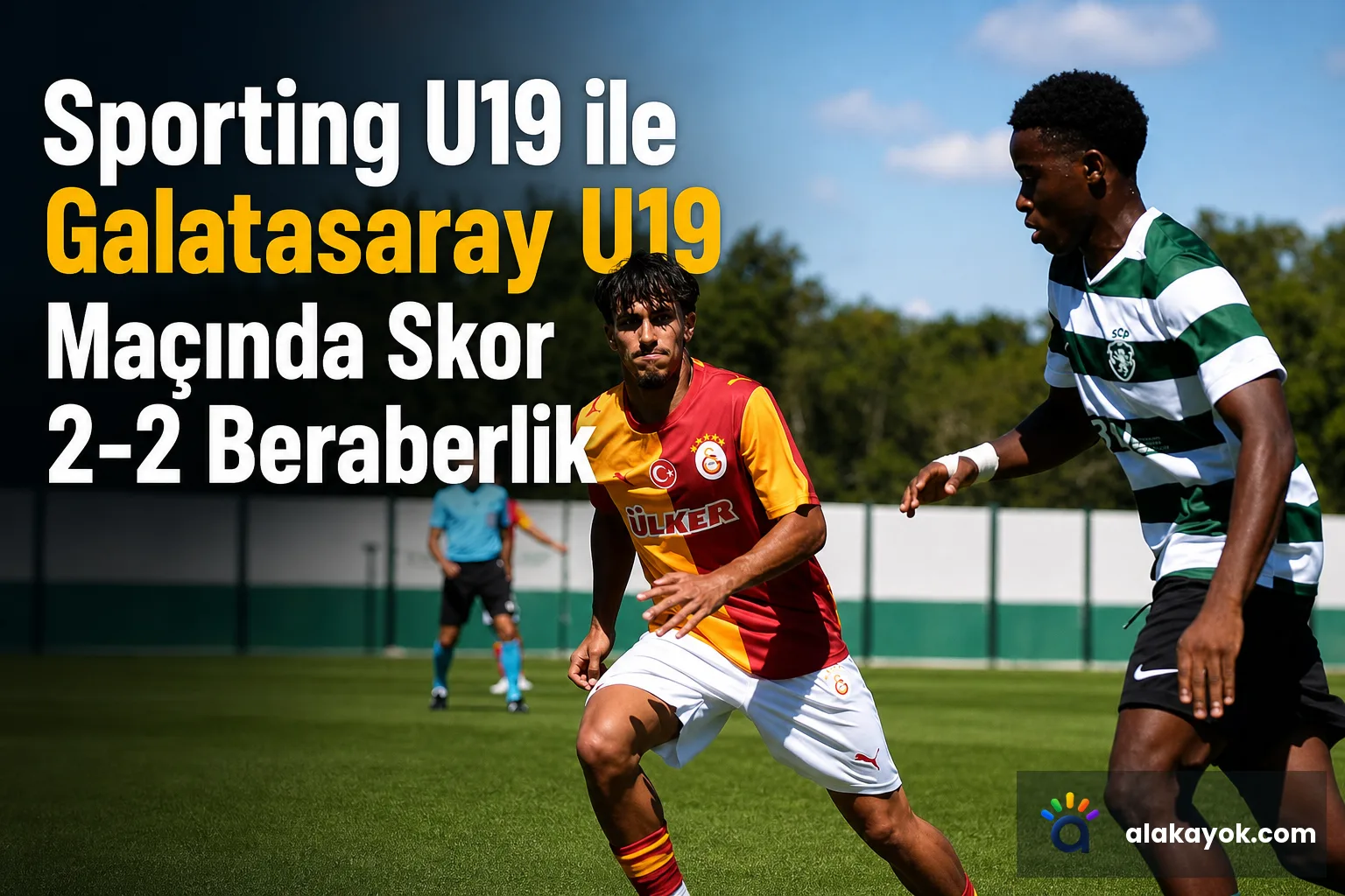 Sporting U19 ile Galatasaray U19 Maçında Skor 2-2 Beraberlik
