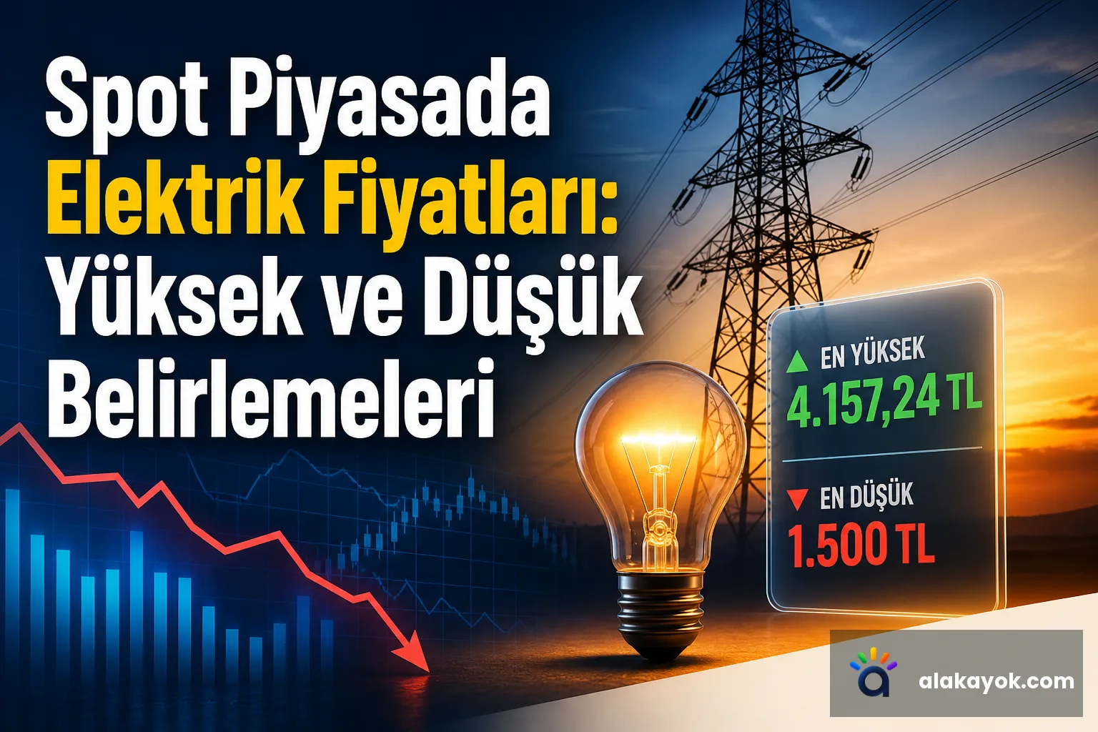 Spot Piyasada Elektrik Fiyatları: Yüksek ve Düşük Belirlemeleri