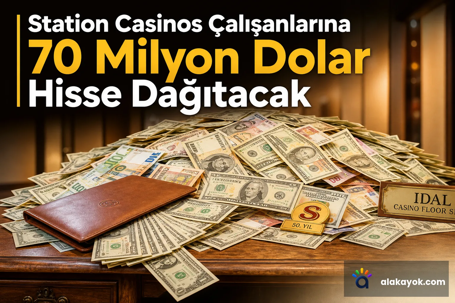 Station Casinos Çalışanlarına 70 Milyon Dolar Hisse Dağıtacak