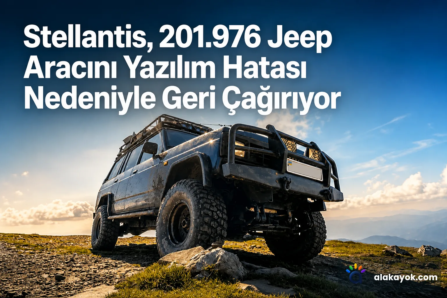 Stellantis, 201.976 Jeep Aracını Yazılım Hatası Nedeniyle Geri Çağırıyor
