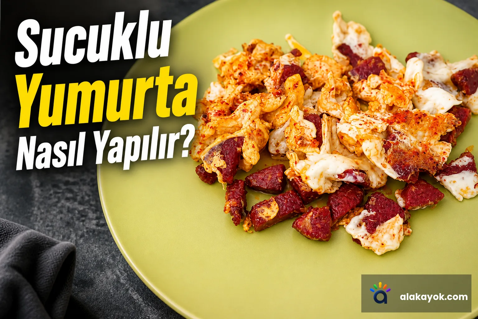 Sucuklu Yumurta Nasıl Yapılır?