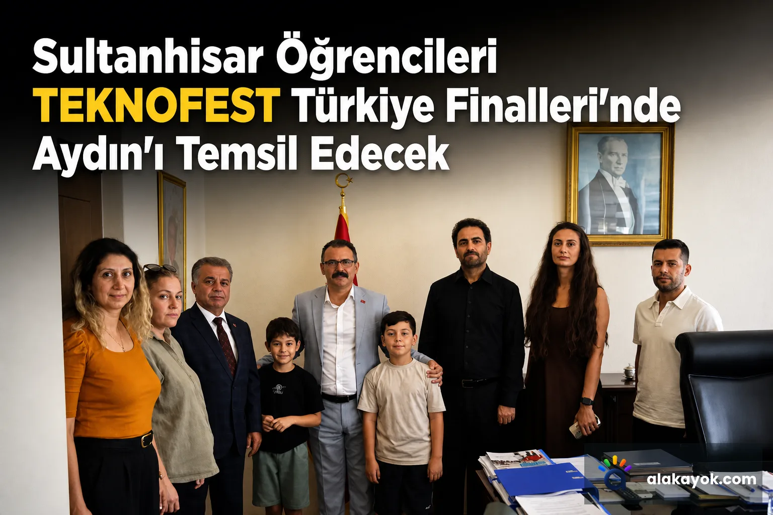 Sultanhisar Öğrencileri TEKNOFEST Türkiye Finalleri'nde Aydın'ı Temsil Edecek