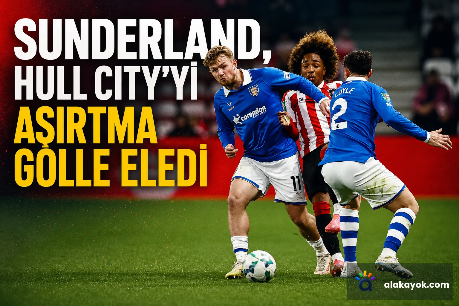 Sunderland, Hull City'yi Aşırtma Golle Eledi