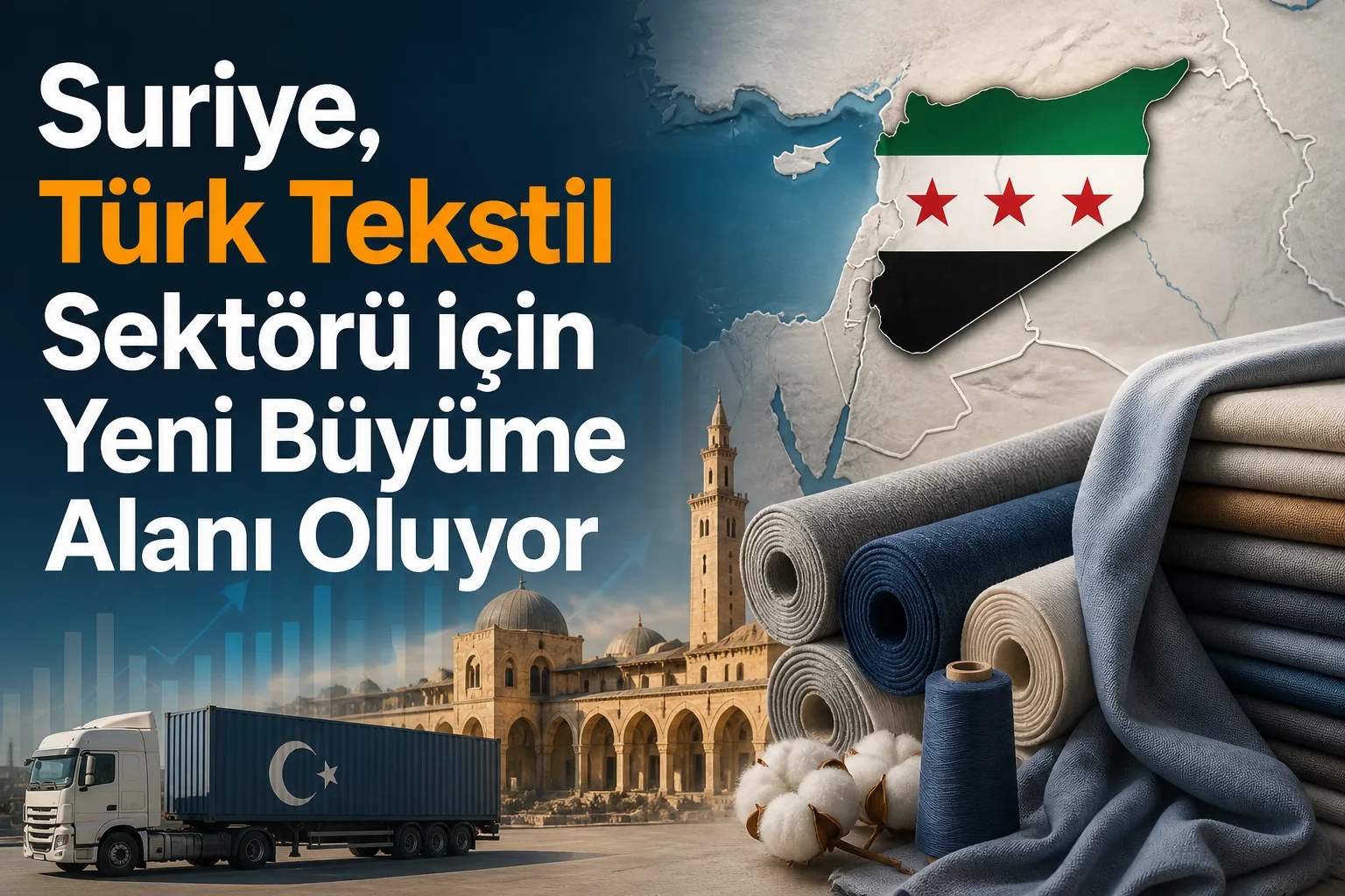 Suriye, Türk Tekstil Sektörü için Yeni Büyüme Alanı Oluyor