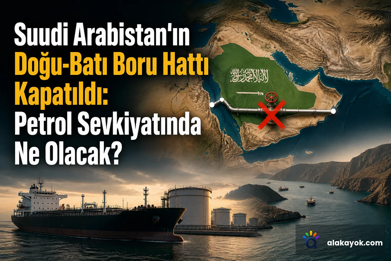 Suudi Arabistan'ın Doğu-Batı Boru Hattı Kapatıldı: Petrol Sevkiyatında Ne Olacak?