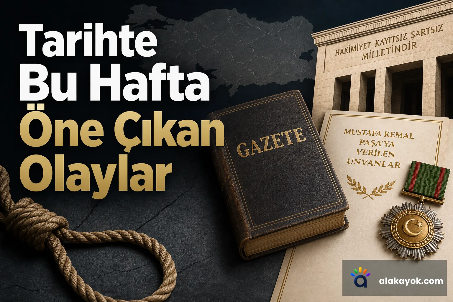 Tarihte Bu Hafta Öne Çıkan Olaylar