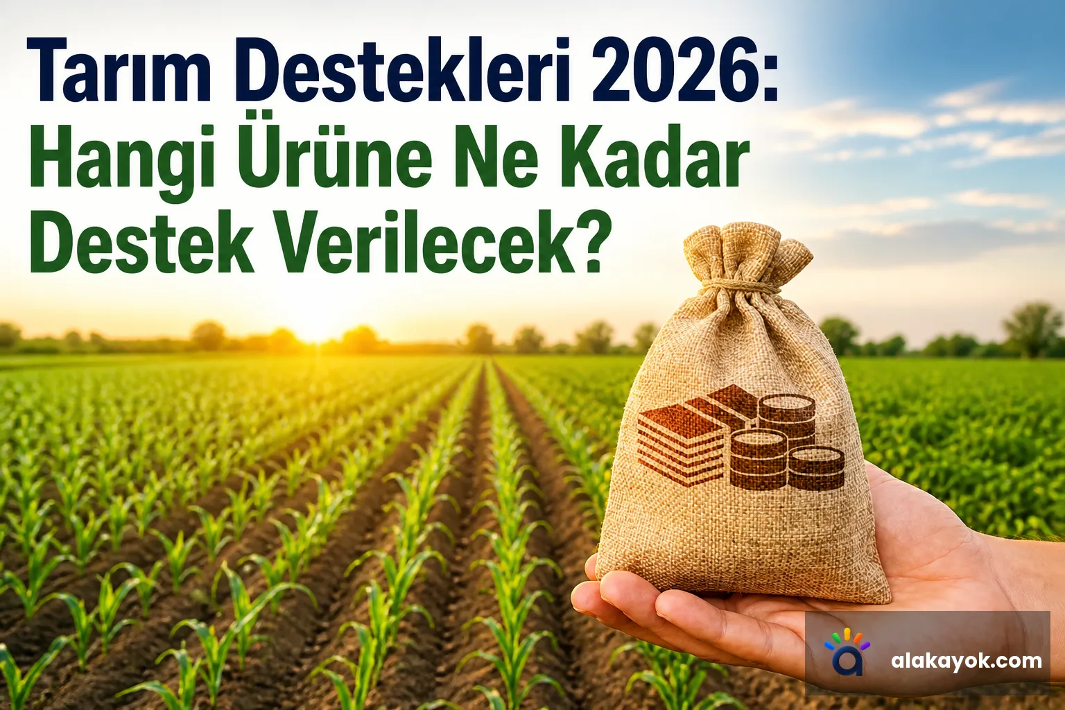 Tarım Destekleri 2026: Hangi Ürüne Ne Kadar Destek Verilecek?