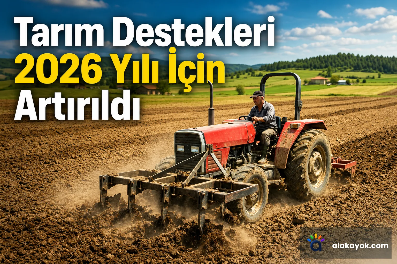 Tarım Destekleri 2026 Yılı İçin Artırıldı