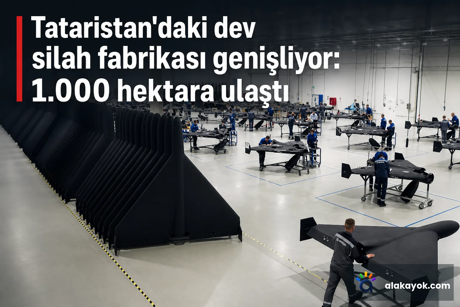 Tataristan'daki dev silah fabrikası genişliyor: 1.000 hektara ulaştı