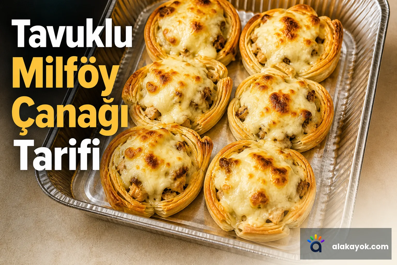Tavuklu Milföy Çanağı Tarifi