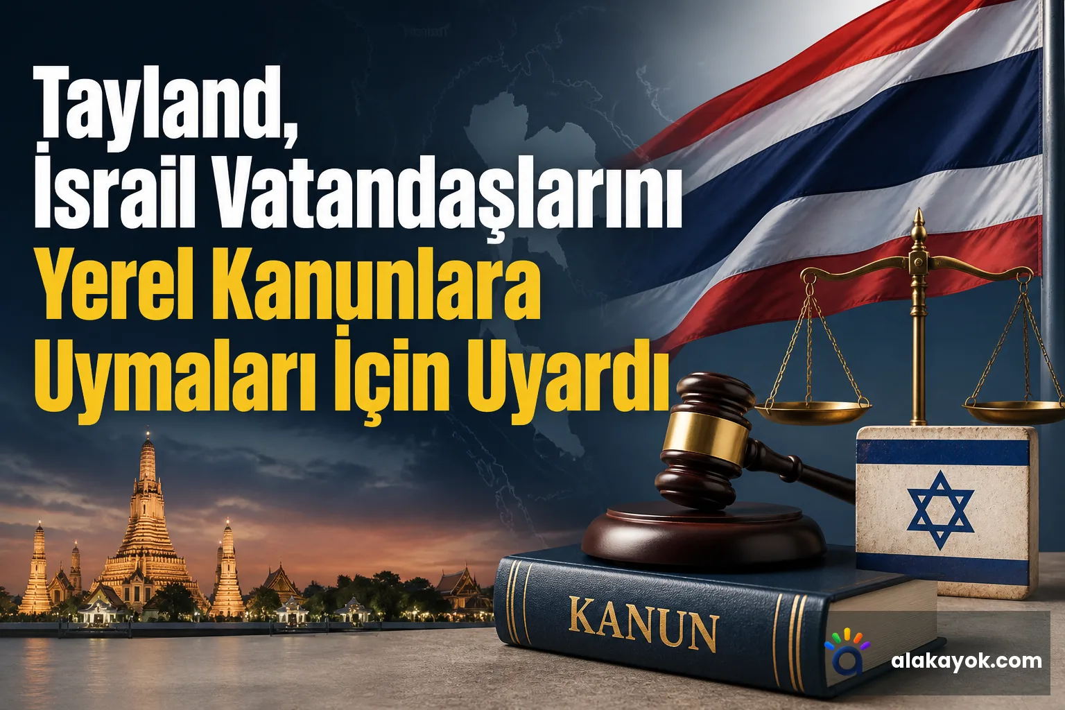Tayland, İsrail Vatandaşlarını Yerel Kanunlara Uymaları İçin Uyardı