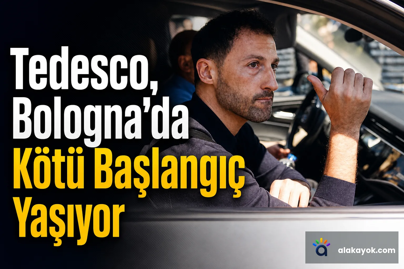 Tedesco, Bologna'da Kötü Başlangıç Yaşıyor