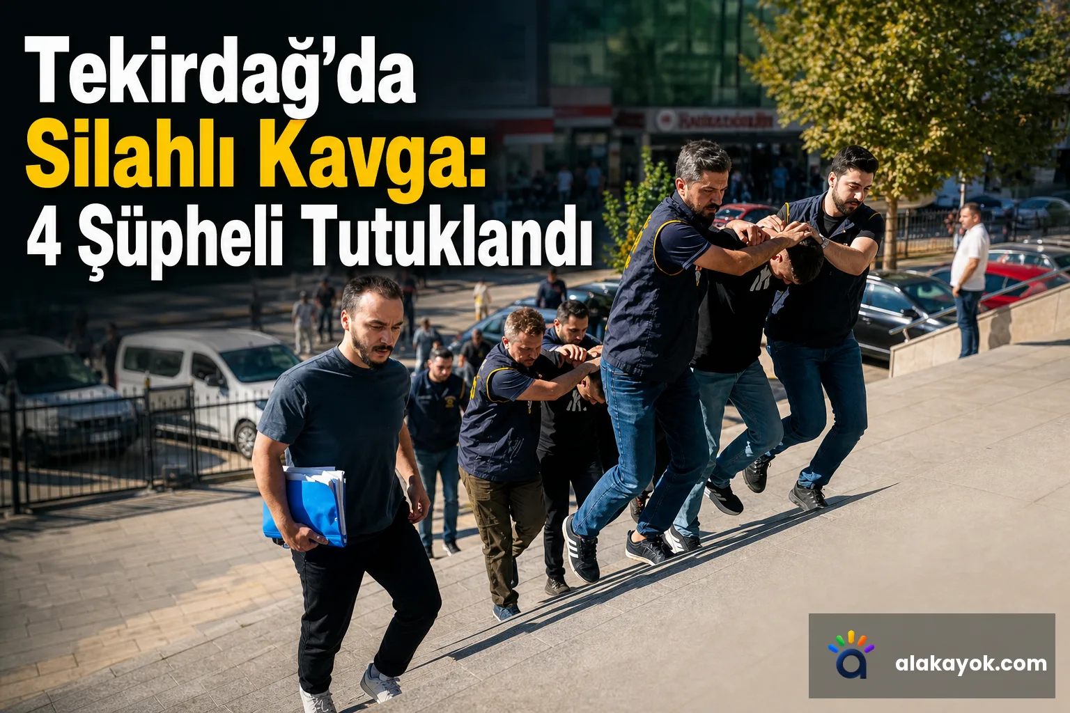 Tekirdağ'da Silahlı Kavga: 4 Şüpheli Tutuklandı