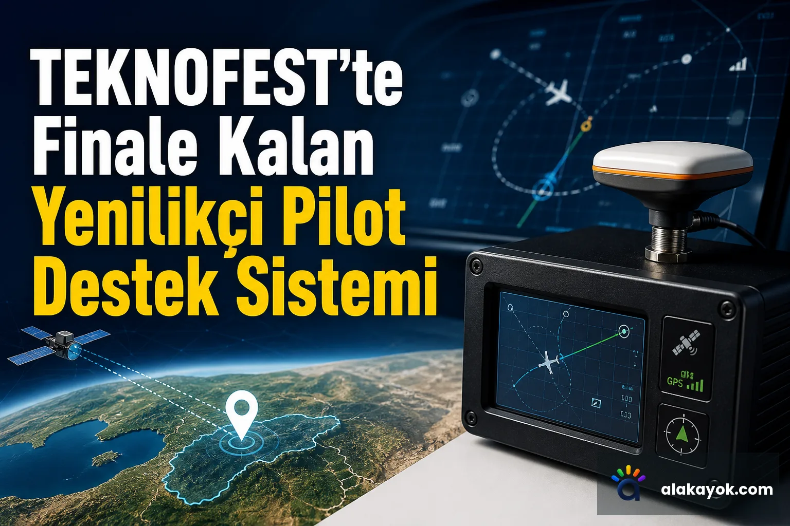 TEKNOFEST'te Finale Kalan Yenilikçi Pilot Destek Sistemi