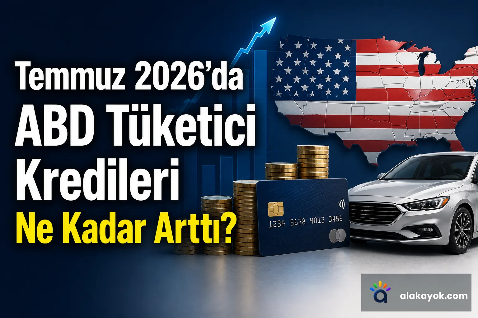 Temmuz 2026'da ABD Tüketici Kredileri Ne Kadar Arttı?