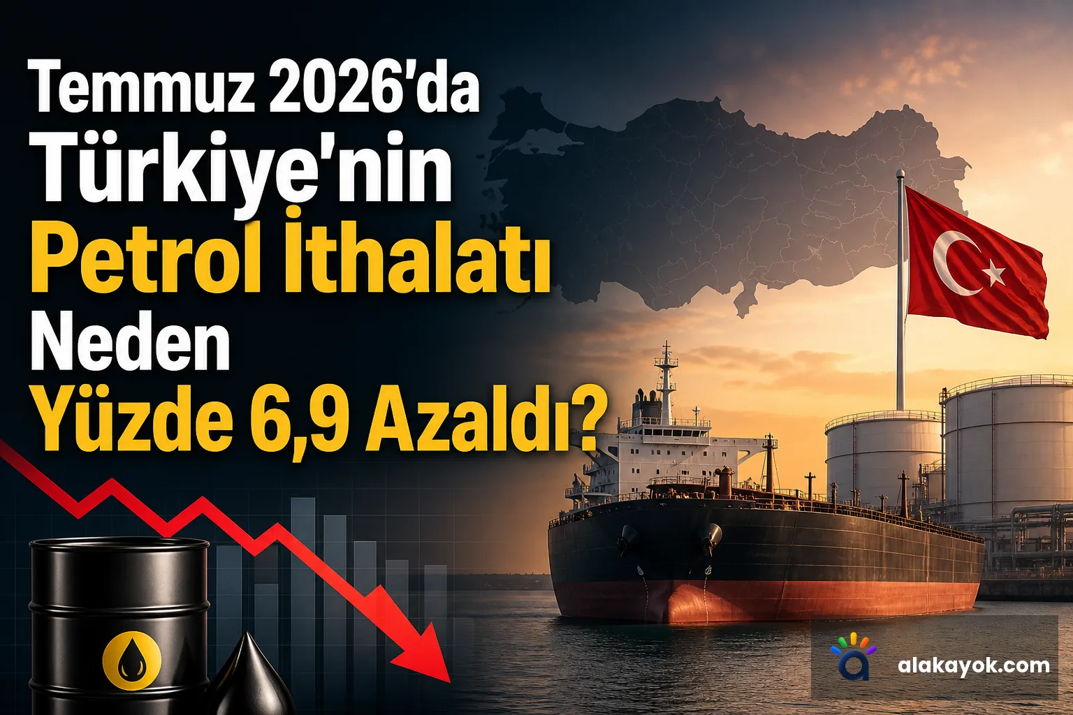 Temmuz 2026'da Türkiye'nin Petrol İthalatı Neden Yüzde 6,9 Azaldı?