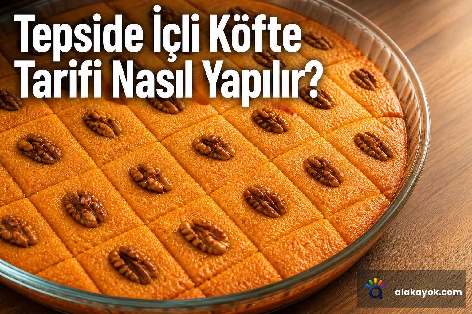 Tepside İçli Köfte Tarifi Nasıl Yapılır?